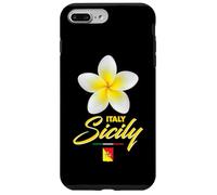 Carcasa para iPhone 7 Plus/8 Plus Sicily Italy Tropical Flower Yellow Frangipani Aesthetic Art