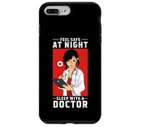 Carcasa para iPhone 7 Plus/8 Plus Siéntase Seguro por la Noche y duerma con un médico - Arzt Arztkittel