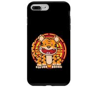 Carcasa para iPhone 7 Plus/8 Plus Signo de Estrella Chino Tigre (Rama de la Tierra)