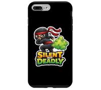 Carcasa para iPhone 7 Plus/8 Plus Silent But Deadly Funny Ninja Farting Fart Fartin' Broma Gag