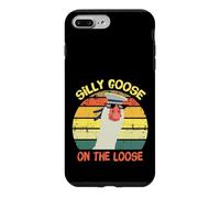 Carcasa para iPhone 7 Plus/8 Plus Silly Goose On The Loose Funny Saying Vintage