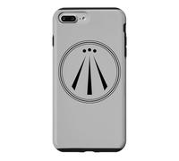 Carcasa para iPhone 7 Plus/8 Plus SÍMBOLO AWEN SÍMBOLO DRUIDA DRUIDISMO MITOLOGÍA Celta