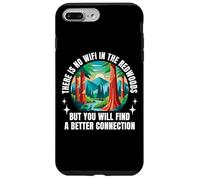 Carcasa para iPhone 7 Plus/8 Plus Sin WiFi En Los Árboles Redwoods California Digital Detox