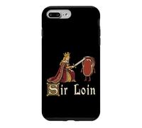 Carcasa para iPhone 7 Plus/8 Plus Sir Loin Sirloin REN Faire Caballero Medieval Juego de Palabras Renacimiento