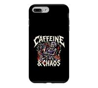 Carcasa para iPhone 7 Plus/8 Plus Skeleton Nurse Caffeine & Chaos Night Shift