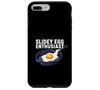 Carcasa para iPhone 7 Plus/8 Plus Slidey Egg Enthusiast Cast Iron Skillet Seasoning Cooking