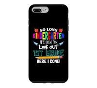 Carcasa para iPhone 7 Plus/8 Plus So Long Kindergarten 1st Grade Here I Come Its Been Fun Look