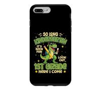 Carcasa para iPhone 7 Plus/8 Plus So Long Kindergarten Look out 1er Grado Here I Come Dinosaurio