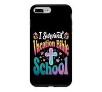 Carcasa para iPhone 7 Plus/8 Plus Sobreviví a la Escuela bíblica de Vacaciones