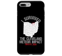 Carcasa para iPhone 7 Plus/8 Plus Sobreviví al Impacto del meteorito de Cleveland el 17 de