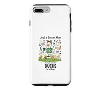 Carcasa para iPhone 7 Plus/8 Plus Soccer Mom Gift Soccer Mama Graphic Funny Soccer Mom