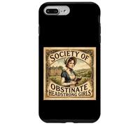 Carcasa para iPhone 7 Plus/8 Plus Sociedad de Chicas obstinadas y testarudas - Jane Austen Fan
