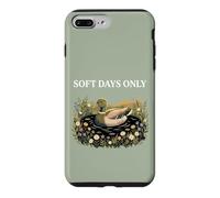 Carcasa para iPhone 7 Plus/8 Plus Soft Days Only Cute Duck Pond Cozy Nature Cottagecore Calma