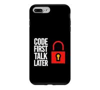 Carcasa para iPhone 7 Plus/8 Plus Software Developer Code First Talk Later