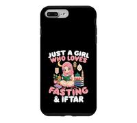 Carcasa para iPhone 7 Plus/8 Plus Solo Chica Le Encanta Ayunar Iftar Musulmán Ramadán