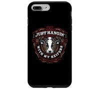 Carcasa para iPhone 7 Plus/8 Plus Solo Colgando con MIS HEIFERS Funny Cow Farm Friends Meme