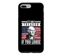 Carcasa para iPhone 7 Plus/8 Plus Solo es traición si pierdes a George Washington Patriotic