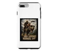 Carcasa para iPhone 7 Plus/8 Plus Solo Otro día Normal | Retro Bigfoot Capibara T-Rex