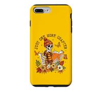 Carcasa para iPhone 7 Plus/8 Plus Solo un capítulo más de Skeleton Reader Fall Book Lover Autumn