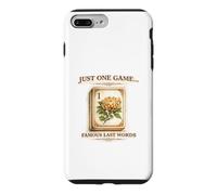 Carcasa para iPhone 7 Plus/8 Plus Solo un Juego Famoso Últimas Palabras Mahjong Gráfico