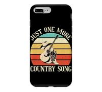 Carcasa para iPhone 7 Plus/8 Plus Solo una canción Country más Amante de la música Country Occidental