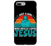 Carcasa para iPhone 7 Plus/8 Plus Solo una Chica Que Realmente ama a Jesús