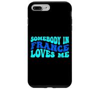 Carcasa para iPhone 7 Plus/8 Plus Somebody in France Loves Me Modern Boho Vibe