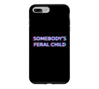 Carcasa para iPhone 7 Plus/8 Plus Somebody's Feral Child Humor Funny Matching Family