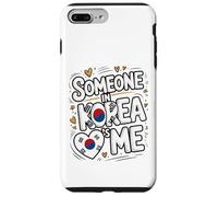 Carcasa para iPhone 7 Plus/8 Plus Someone In Korea Loves Me Long Distance Love