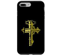 Carcasa para iPhone 7 Plus/8 Plus Son of God Jesus Christ Cross Christian 9 John 3 16