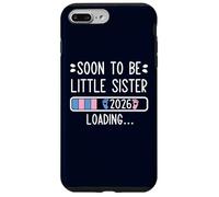 Carcasa para iPhone 7 Plus/8 Plus Soon to Be Little Sister 2026 Loading Pregnancy Announcement
