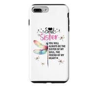 Carcasa para iPhone 7 Plus/8 Plus Soul Sisters Women You Will Always Be The Sister of My Heart
