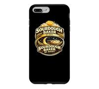 Carcasa para iPhone 7 Plus/8 Plus Sourdough Baker by Day by Night Sourdough Bread Baking Pun