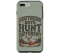 Carcasa para iPhone 7 Plus/8 Plus Southern Boys Hunt Different Vintage Hunting Whitetail