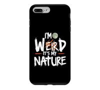 Carcasa para iPhone 7 Plus/8 Plus Soy Extraño Salvaje Es Mi Naturaleza Peludo Fursona Otherkin Therian