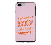 Carcasa para iPhone 7 Plus/8 Plus Soy Pelirroja y así es Mujer Cabello Humor