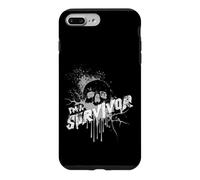Carcasa para iPhone 7 Plus/8 Plus Soy un sobreviviente Sonriendo a través del daño - Sarcástico