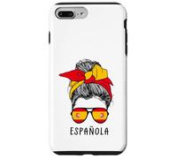 Carcasa para iPhone 7 Plus/8 Plus Spanish Española Girl Spanish Heritage Spain Flag