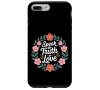 Carcasa para iPhone 7 Plus/8 Plus Speak The Truth In Love Amable honestidad fe -
