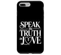 Carcasa para iPhone 7 Plus/8 Plus Speak The Truth In Love Amable honestidad fe -