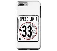 Carcasa para iPhone 7 Plus/8 Plus Speed Limit 33 1/3 RPM Vinyl Registro Álbum de Música DJ
