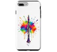 Carcasa para iPhone 7 Plus/8 Plus Splash Art Clarinet Musician Clarinetist