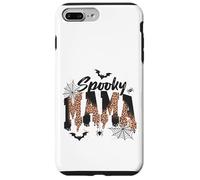 Carcasa para iPhone 7 Plus/8 Plus Spooky Mama Leopard Print Ghost Halloween Design