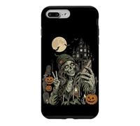 Carcasa para iPhone 7 Plus/8 Plus Spooky Szn Zombie Girl Selfie Divertido Halloween