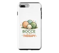 Carcasa para iPhone 7 Plus/8 Plus Squadra Italiana di giocatori di Bocce Bocce is my Therapy