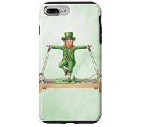 Carcasa para iPhone 7 Plus/8 Plus St. Patricks Day Leprechaun Pilates Reformer Machine Verde