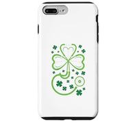 Carcasa para iPhone 7 Plus/8 Plus St Patrick's Day Nurse Doctor Stethoscope Shamrock RN MD