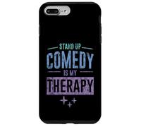 Carcasa para iPhone 7 Plus/8 Plus Stand Up Comedy Is My Therapy Artista Comediante -