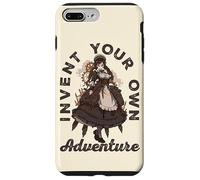 Carcasa para iPhone 7 Plus/8 Plus Steampunk Inventa tu Propia Aventura Steampunk Anime Girl