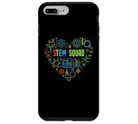 Carcasa para iPhone 7 Plus/8 Plus Stem Squad Heart - Ciencia, Tecnología, Ingeniería y Matemáticas